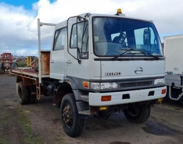 Hino Ranger GT1J 4x4 Dual Cab JO8C-F Engine - Wrecking V3744