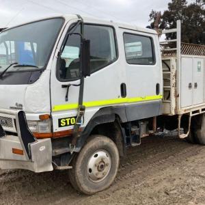 Mitsubishi Fuso Canter 4WD FG649 4D34-3A3TB Engine - Wrecking V3968