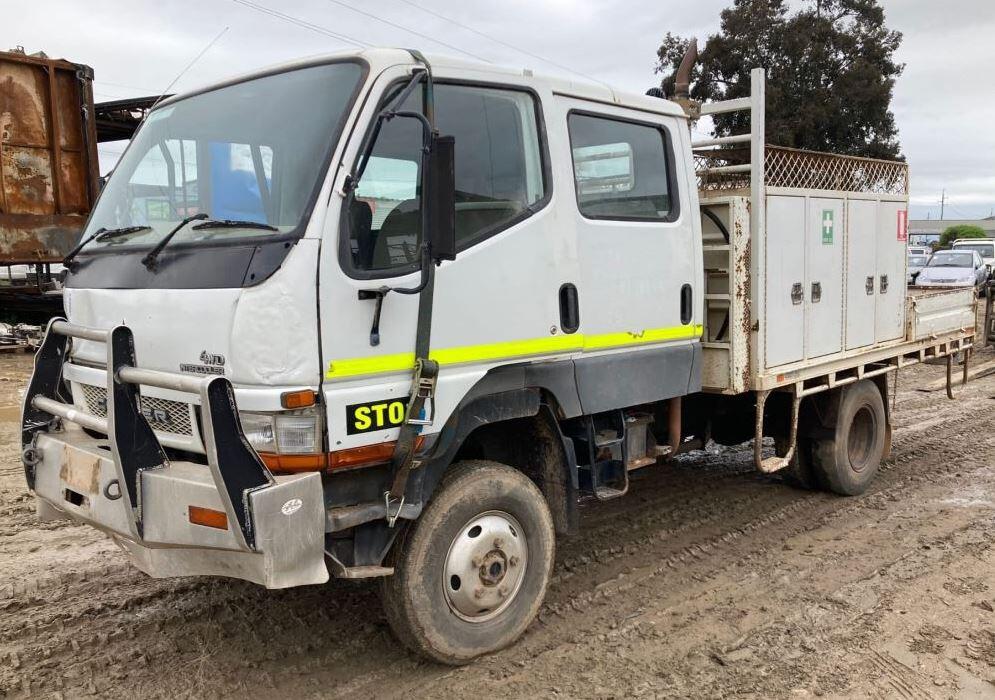 Mitsubishi Fuso Canter 4WD FG649 4D34-3A3TB Engine - Wrecking V3968